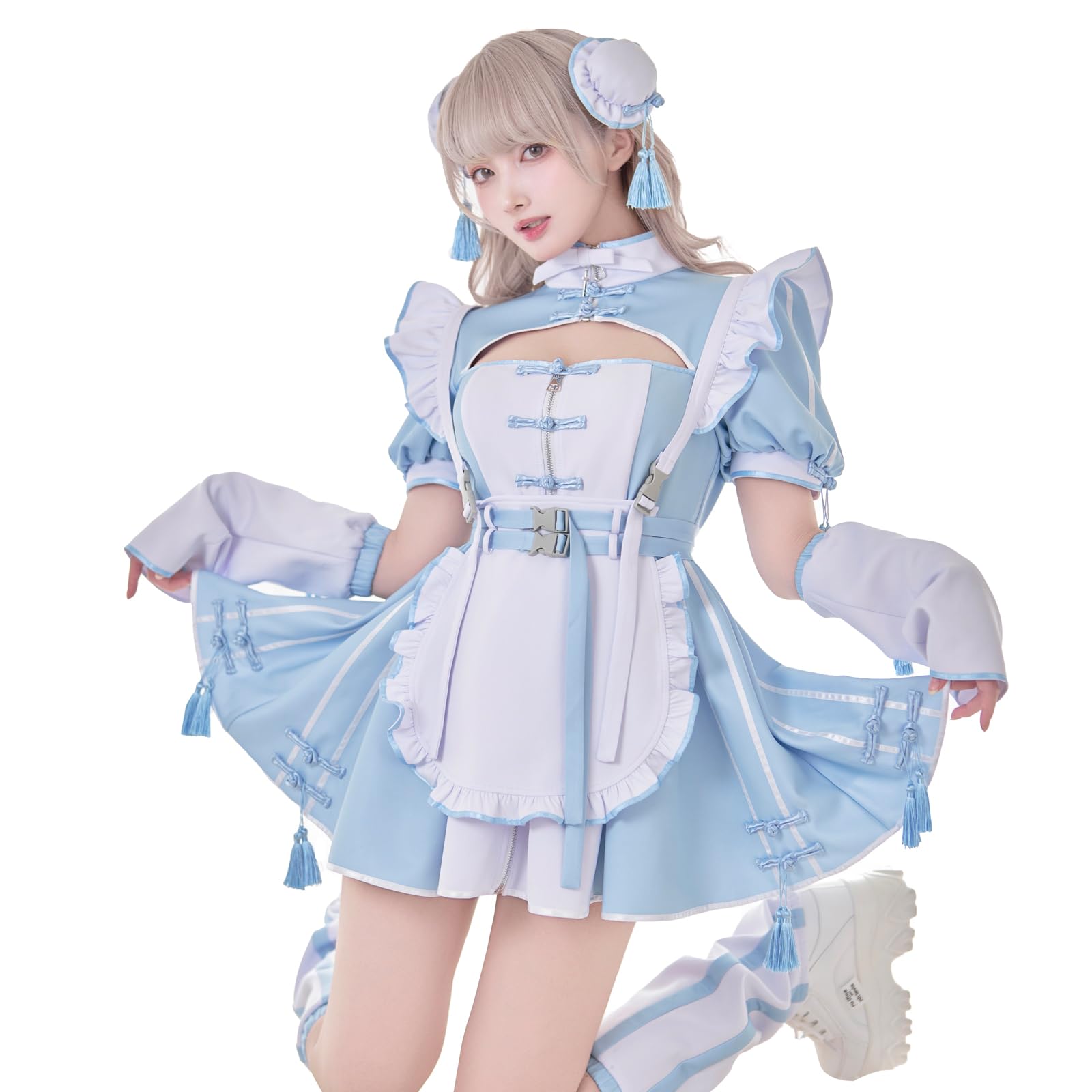 Malymoon 天使界隈 ミニうさフレンズドリーミーメイド ホワイト 天使界隈 ミニうさフレンズドリーミーメイド[品番：MYMT0000714